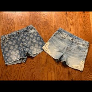 Girls Denim Shorts